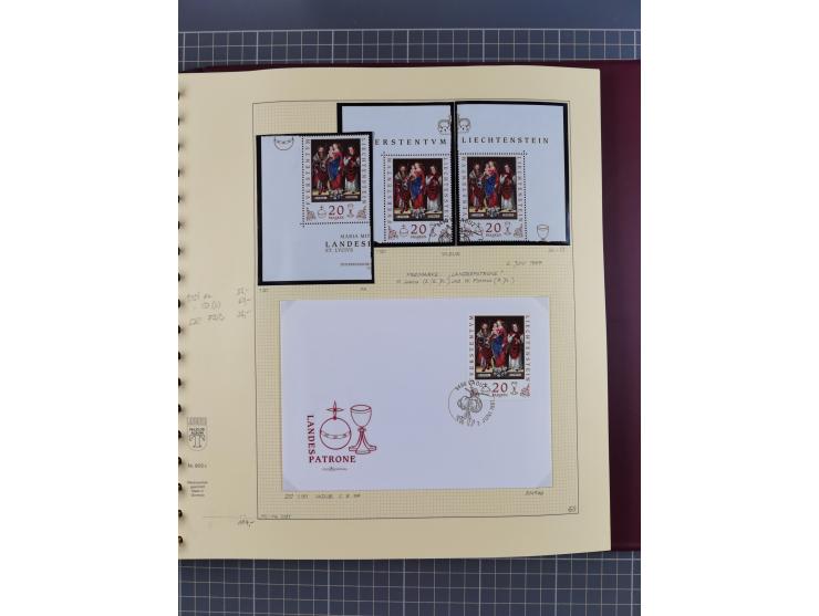 1996/2015, postfrische und gestempelte, in den Hauptnummern überkomplette Sammlung, in 18 Alben, fast alles in beiden Erhaltu