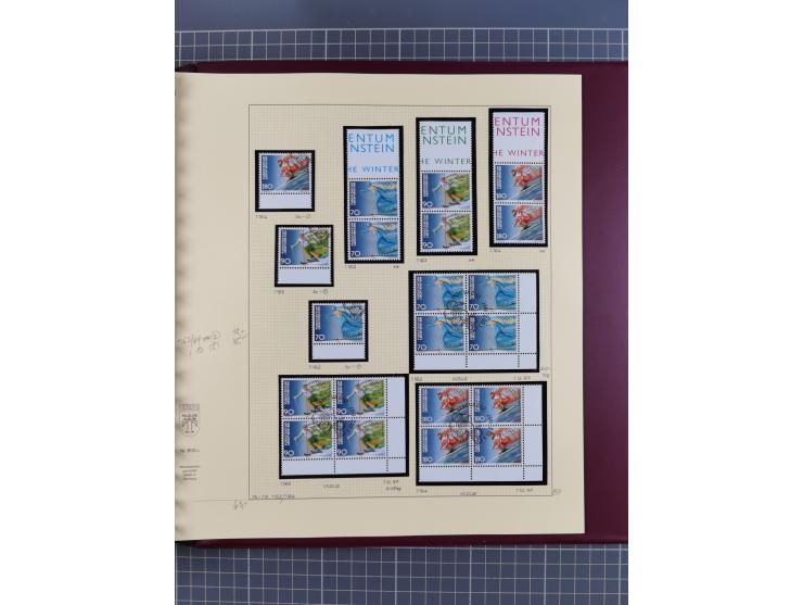 1996/2015, postfrische und gestempelte, in den Hauptnummern überkomplette Sammlung, in 18 Alben, fast alles in beiden Erhaltu