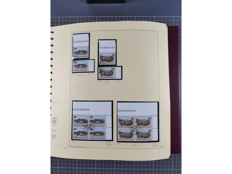 1996/2015, postfrische und gestempelte, in den Hauptnummern überkomplette Sammlung, in 18 Alben, fast alles in beiden Erhaltu