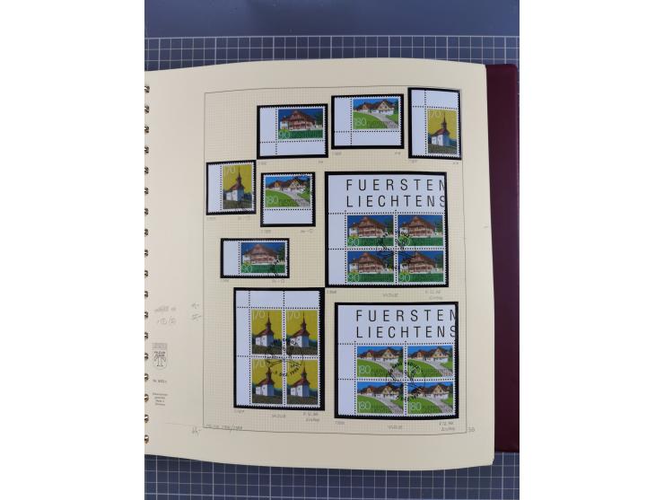 1996/2015, postfrische und gestempelte, in den Hauptnummern überkomplette Sammlung, in 18 Alben, fast alles in beiden Erhaltu