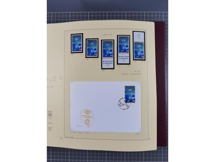 1996/2015, postfrische und gestempelte, in den Hauptnummern überkomplette Sammlung, in 18 Alben, fast alles in beiden Erhaltu