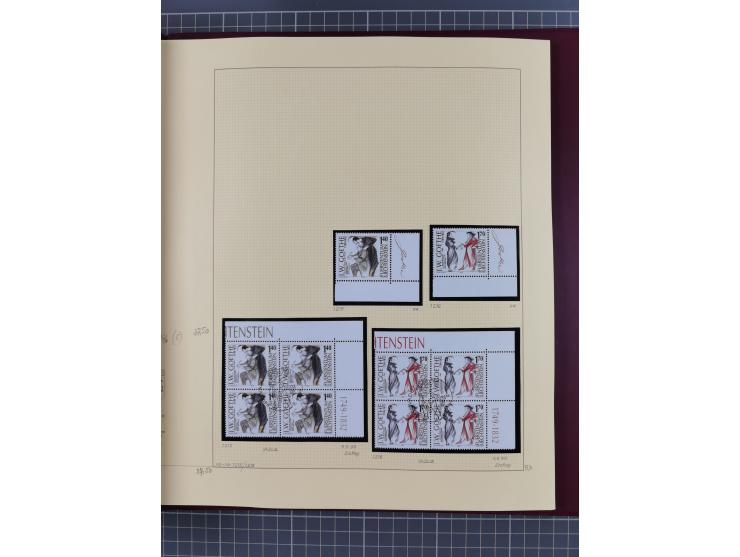 1996/2015, postfrische und gestempelte, in den Hauptnummern überkomplette Sammlung, in 18 Alben, fast alles in beiden Erhaltu