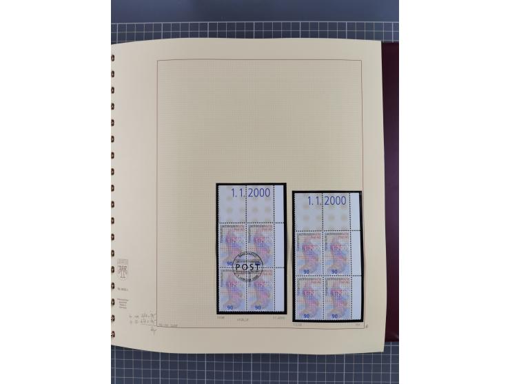 1996/2015, postfrische und gestempelte, in den Hauptnummern überkomplette Sammlung, in 18 Alben, fast alles in beiden Erhaltu