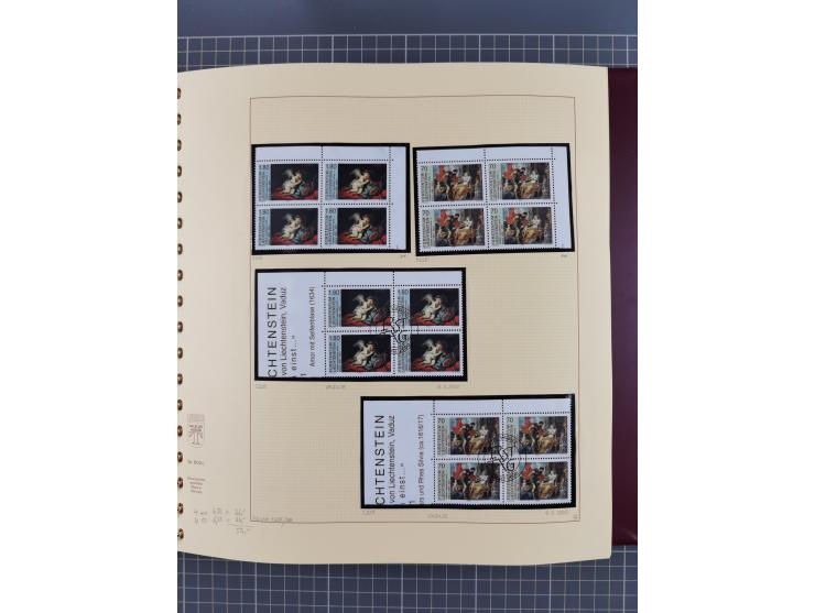 1996/2015, postfrische und gestempelte, in den Hauptnummern überkomplette Sammlung, in 18 Alben, fast alles in beiden Erhaltu