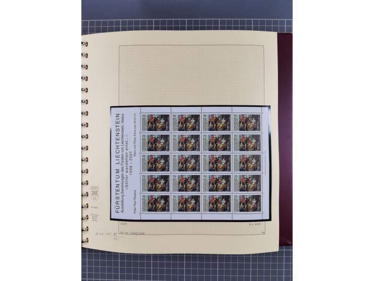 1996/2015, postfrische und gestempelte, in den Hauptnummern überkomplette Sammlung, in 18 Alben, fast alles in beiden Erhaltu