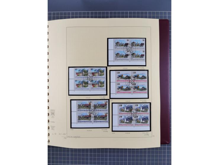 1996/2015, postfrische und gestempelte, in den Hauptnummern überkomplette Sammlung, in 18 Alben, fast alles in beiden Erhaltu