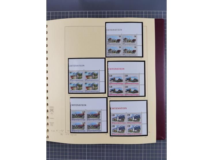 1996/2015, postfrische und gestempelte, in den Hauptnummern überkomplette Sammlung, in 18 Alben, fast alles in beiden Erhaltu