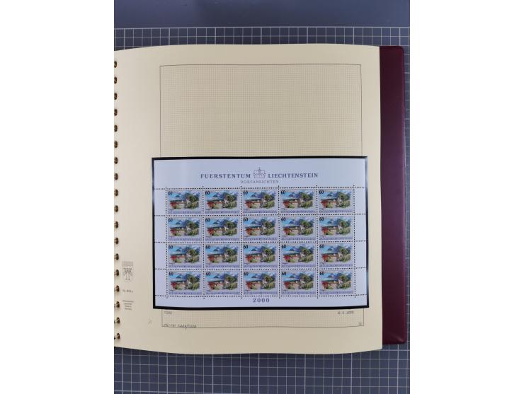 1996/2015, postfrische und gestempelte, in den Hauptnummern überkomplette Sammlung, in 18 Alben, fast alles in beiden Erhaltu