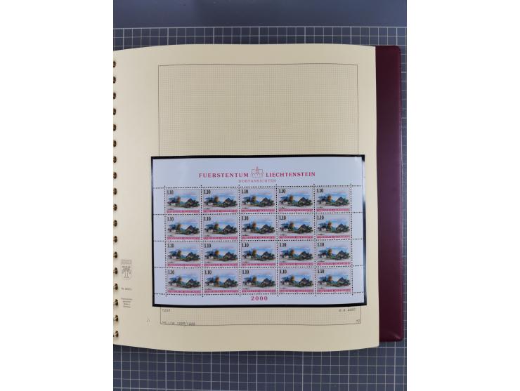 1996/2015, postfrische und gestempelte, in den Hauptnummern überkomplette Sammlung, in 18 Alben, fast alles in beiden Erhaltu