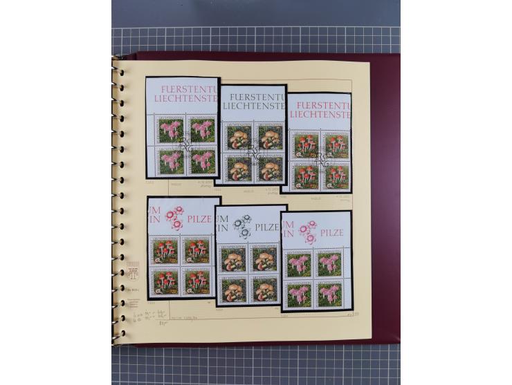 1996/2015, postfrische und gestempelte, in den Hauptnummern überkomplette Sammlung, in 18 Alben, fast alles in beiden Erhaltu