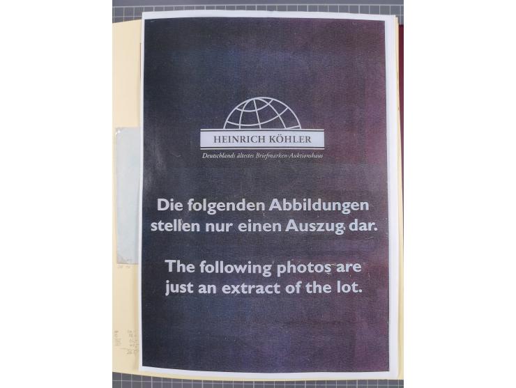1949/2018 (ca.), postfrische, ungebrauchte und gestempelte Sammlung in 59 (!) Lindner-Alben. In den Hauptnummern komplett und