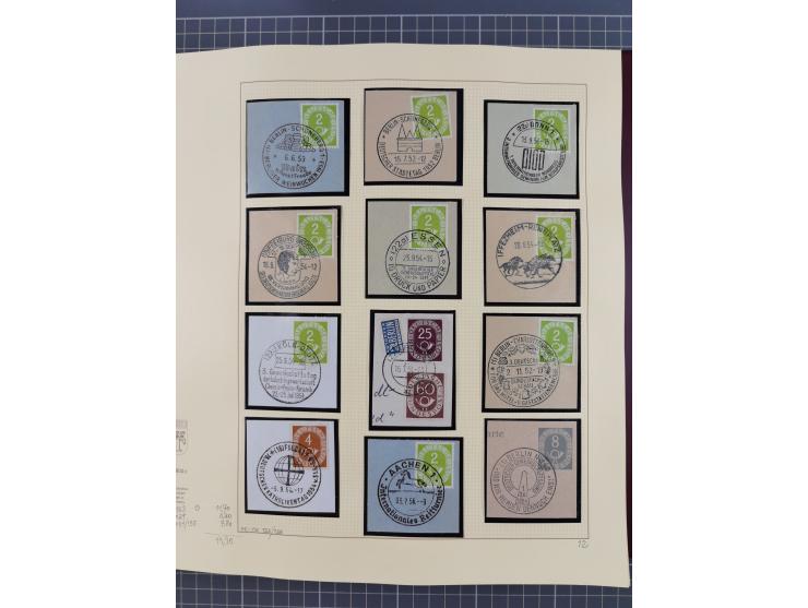 1949/2018 (ca.), postfrische, ungebrauchte und gestempelte Sammlung in 59 (!) Lindner-Alben. In den Hauptnummern komplett und