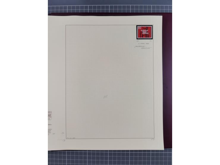 1949/2018 (ca.), postfrische, ungebrauchte und gestempelte Sammlung in 59 (!) Lindner-Alben. In den Hauptnummern komplett und