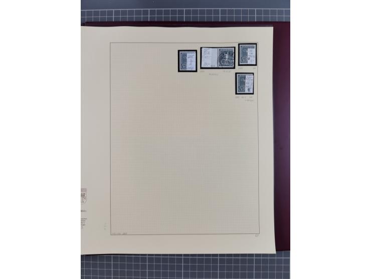 1949/2018 (ca.), postfrische, ungebrauchte und gestempelte Sammlung in 59 (!) Lindner-Alben. In den Hauptnummern komplett und