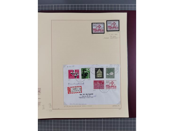 1949/2018 (ca.), postfrische, ungebrauchte und gestempelte Sammlung in 59 (!) Lindner-Alben. In den Hauptnummern komplett und