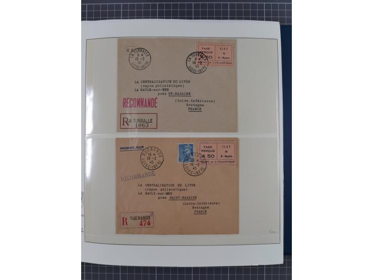 Albanien bis Zara, postfrische Sammlung im Lindner-Falzlos-Album mit Albanien komplett, mit diversen Abarten und einem Bogen 