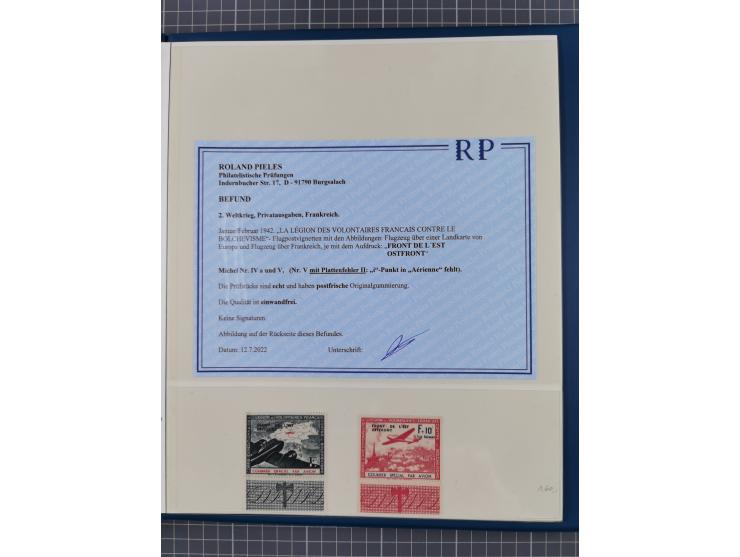 Albanien bis Zara, postfrische Sammlung im Lindner-Falzlos-Album mit Albanien komplett, mit diversen Abarten und einem Bogen 