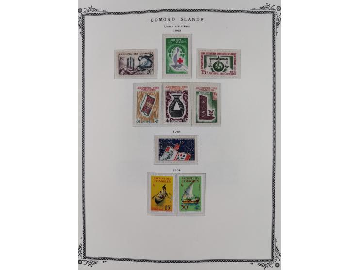 1897/75, Collection on 24 Scott album leaves, unused and mnh, starting early overprinted set 1912, including good part air ma