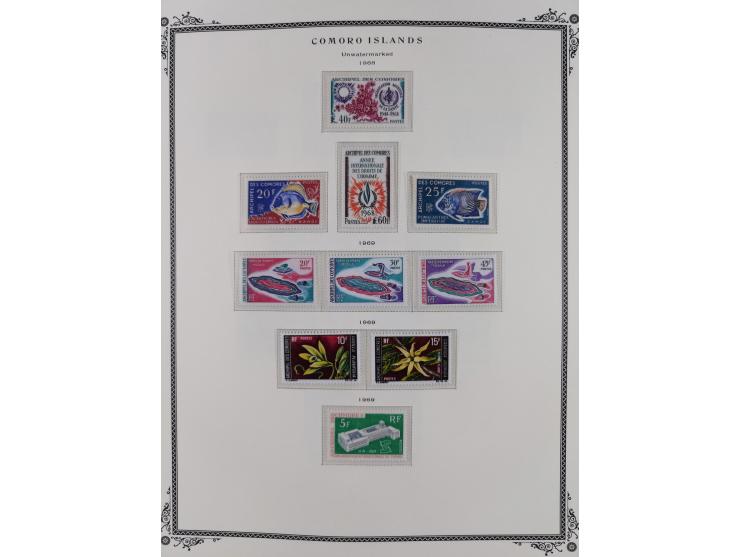 1897/75, Collection on 24 Scott album leaves, unused and mnh, starting early overprinted set 1912, including good part air ma