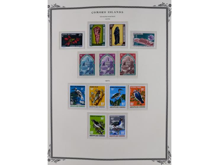 1897/75, Collection on 24 Scott album leaves, unused and mnh, starting early overprinted set 1912, including good part air ma