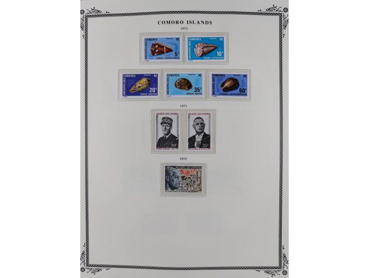 1897/75, Collection on 24 Scott album leaves, unused and mnh, starting early overprinted set 1912, including good part air ma