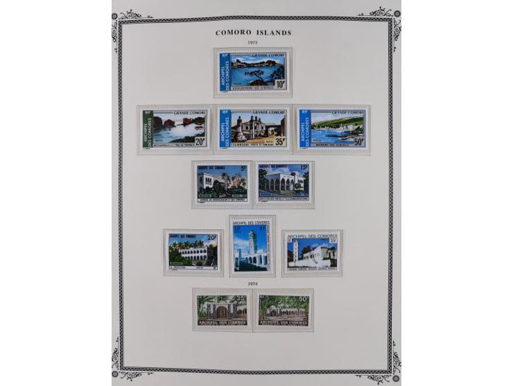 1897/75, Collection on 24 Scott album leaves, unused and mnh, starting early overprinted set 1912, including good part air ma