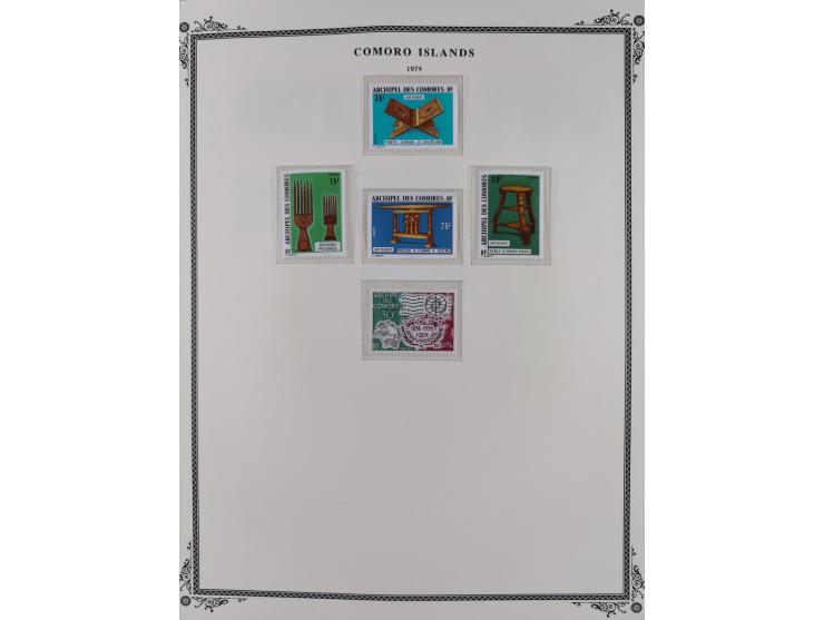 1897/75, Collection on 24 Scott album leaves, unused and mnh, starting early overprinted set 1912, including good part air ma