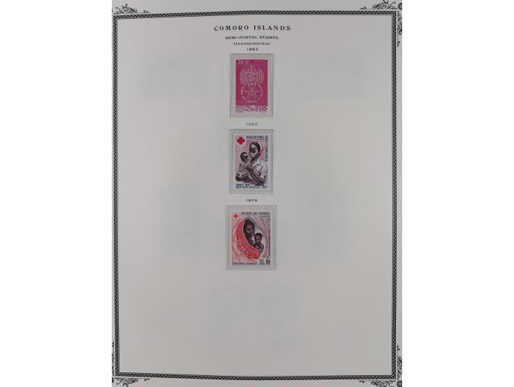 1897/75, Collection on 24 Scott album leaves, unused and mnh, starting early overprinted set 1912, including good part air ma