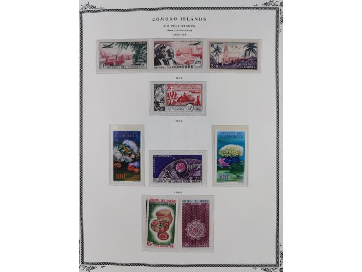 1897/75, Collection on 24 Scott album leaves, unused and mnh, starting early overprinted set 1912, including good part air ma