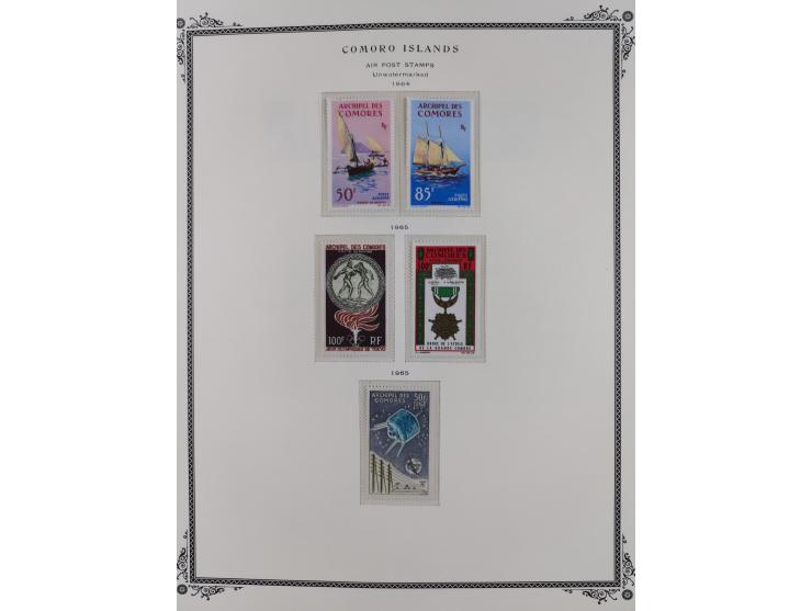 1897/75, Collection on 24 Scott album leaves, unused and mnh, starting early overprinted set 1912, including good part air ma