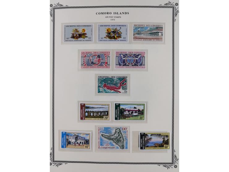 1897/75, Collection on 24 Scott album leaves, unused and mnh, starting early overprinted set 1912, including good part air ma