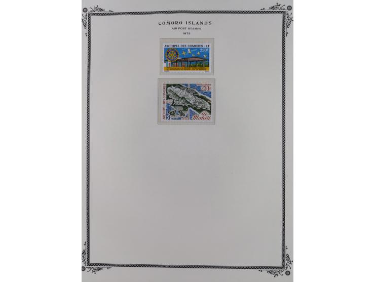 1897/75, Collection on 24 Scott album leaves, unused and mnh, starting early overprinted set 1912, including good part air ma