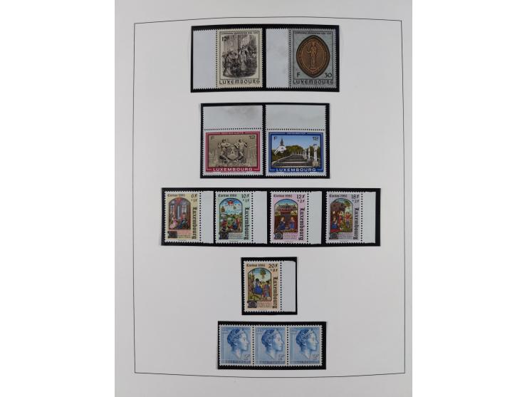 1945/98, mint never hinged, in the main catalogue numbers apparently complete collection, good condition, in two hingeless al