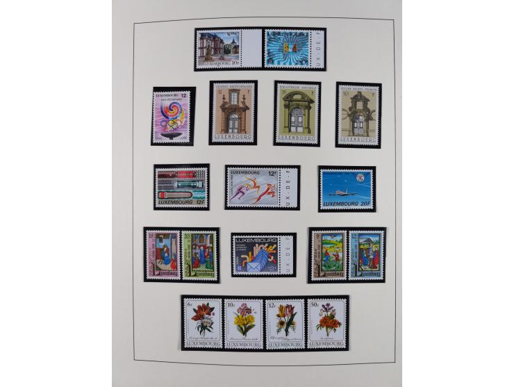 1945/98, mint never hinged, in the main catalogue numbers apparently complete collection, good condition, in two hingeless al