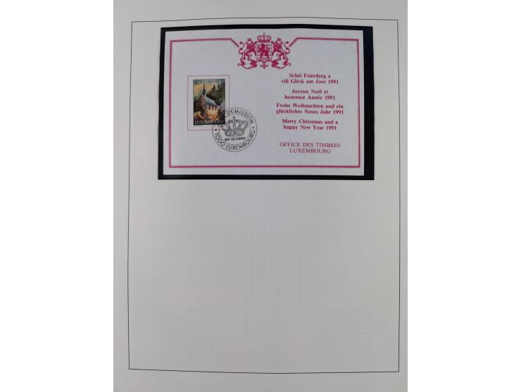 1945/98, mint never hinged, in the main catalogue numbers apparently complete collection, good condition, in two hingeless al