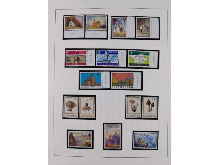 1945/98, mint never hinged, in the main catalogue numbers apparently complete collection, good condition, in two hingeless al