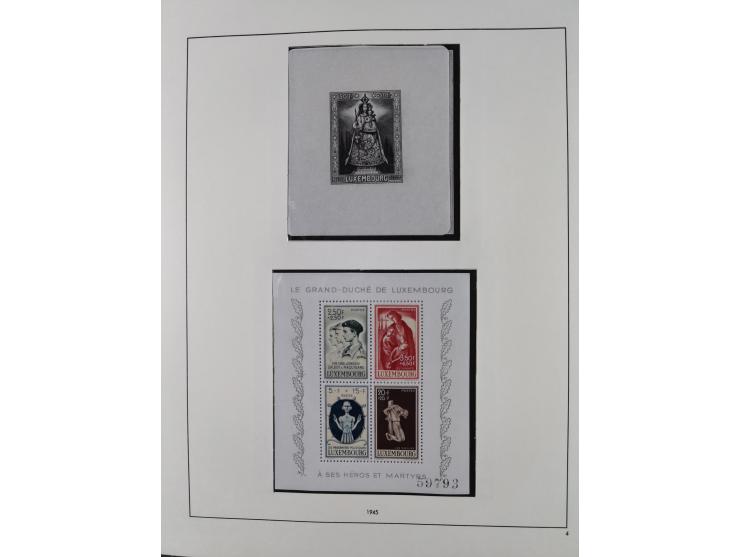 1945/98, mint never hinged, in the main catalogue numbers apparently complete collection, good condition, in two hingeless al