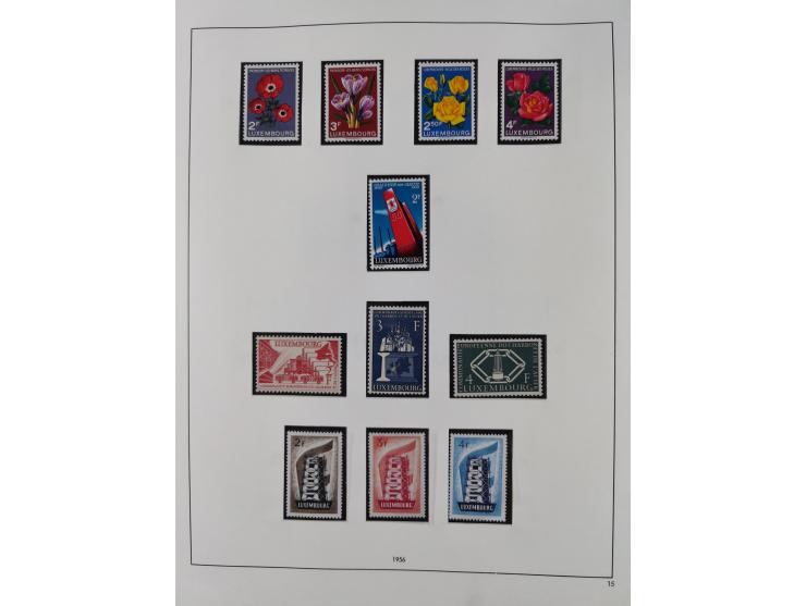 1945/98, mint never hinged, in the main catalogue numbers apparently complete collection, good condition, in two hingeless al