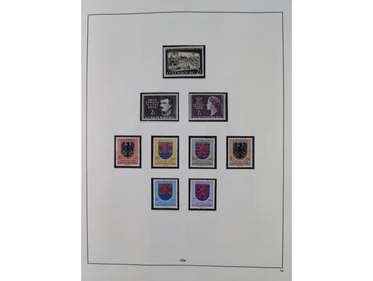 1945/98, mint never hinged, in the main catalogue numbers apparently complete collection, good condition, in two hingeless al