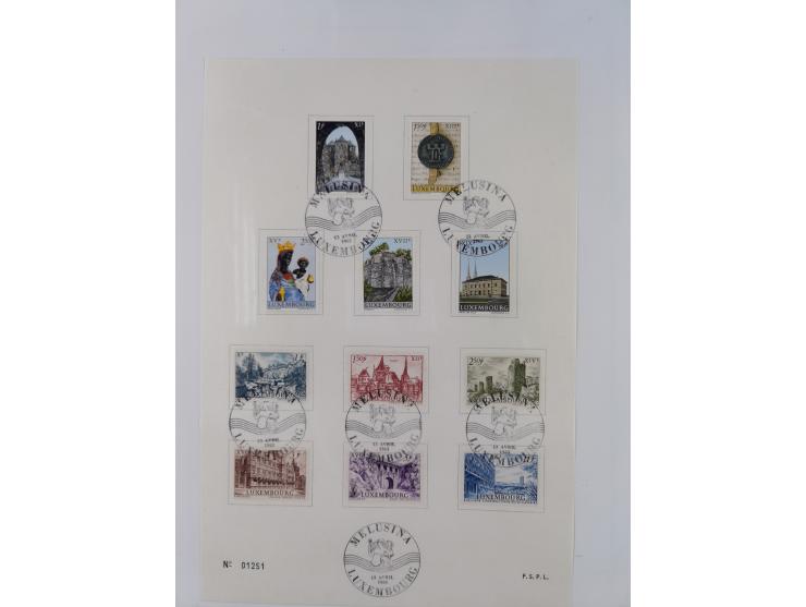 1945/98, mint never hinged, in the main catalogue numbers apparently complete collection, good condition, in two hingeless al