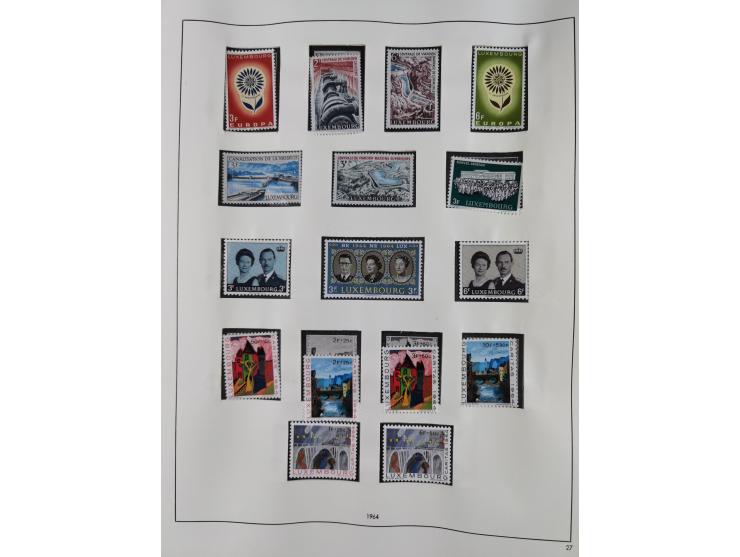 1945/98, mint never hinged, in the main catalogue numbers apparently complete collection, good condition, in two hingeless al