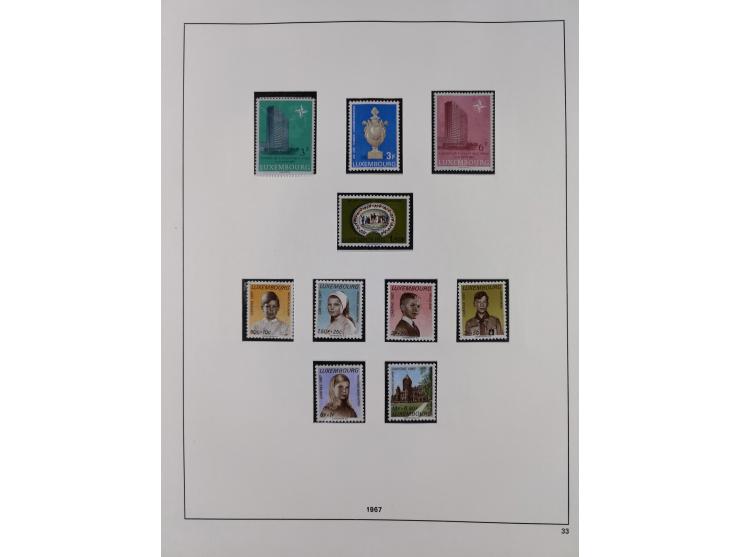 1945/98, mint never hinged, in the main catalogue numbers apparently complete collection, good condition, in two hingeless al