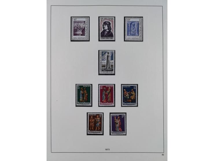 1945/98, mint never hinged, in the main catalogue numbers apparently complete collection, good condition, in two hingeless al