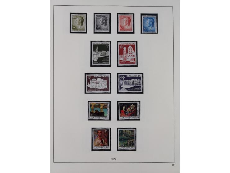 1945/98, mint never hinged, in the main catalogue numbers apparently complete collection, good condition, in two hingeless al