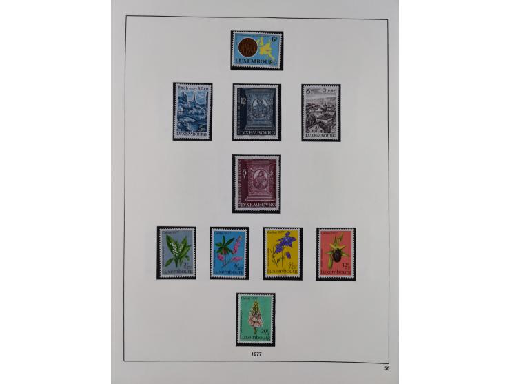 1945/98, mint never hinged, in the main catalogue numbers apparently complete collection, good condition, in two hingeless al