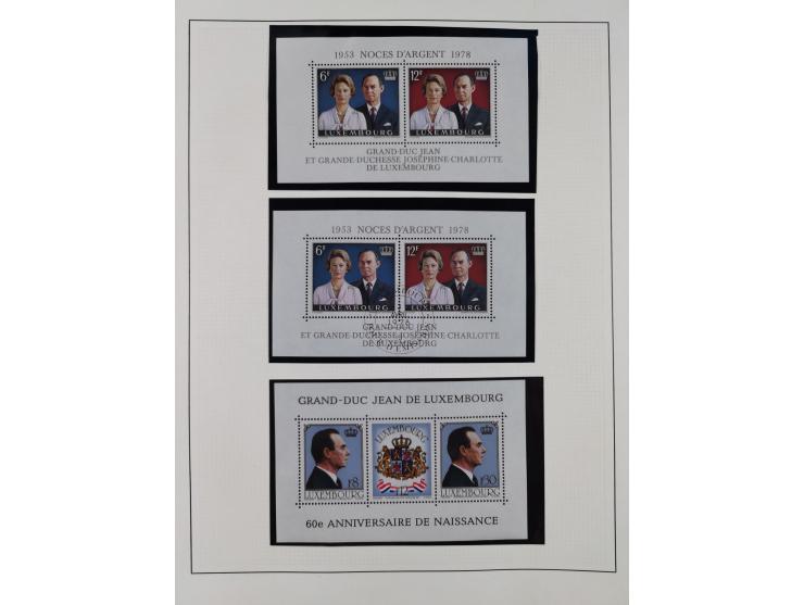 1945/98, mint never hinged, in the main catalogue numbers apparently complete collection, good condition, in two hingeless al