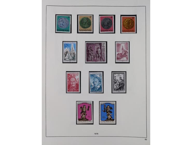 1945/98, mint never hinged, in the main catalogue numbers apparently complete collection, good condition, in two hingeless al