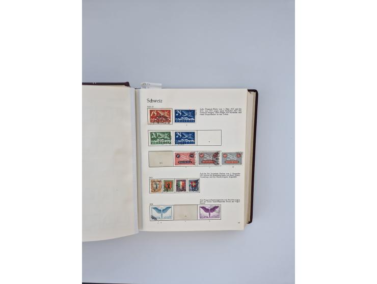 1850/1990, meist gestempelte und teils postfrische Sammlung ab Strubel und Helvetia, dabei u.a. Bl. 2 gestempelt, Bl. 5 postf