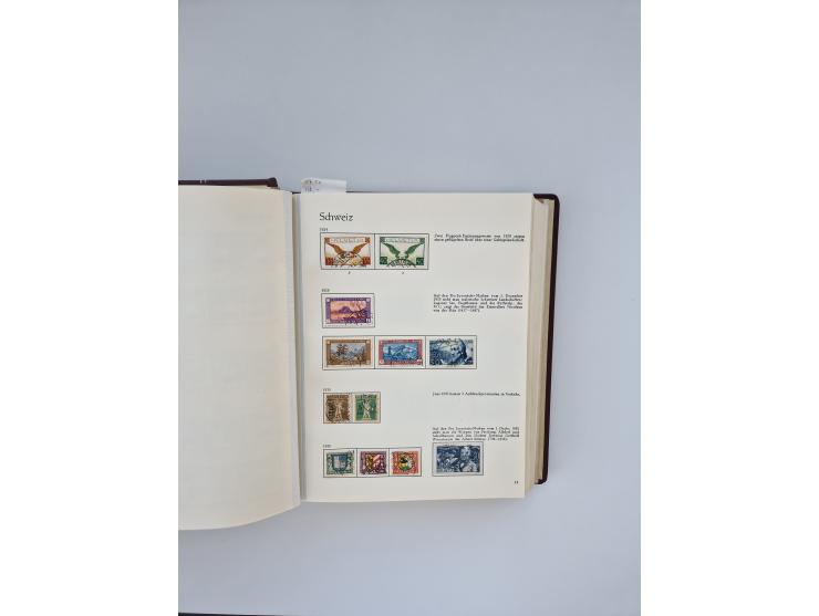 1850/1990, meist gestempelte und teils postfrische Sammlung ab Strubel und Helvetia, dabei u.a. Bl. 2 gestempelt, Bl. 5 postf
