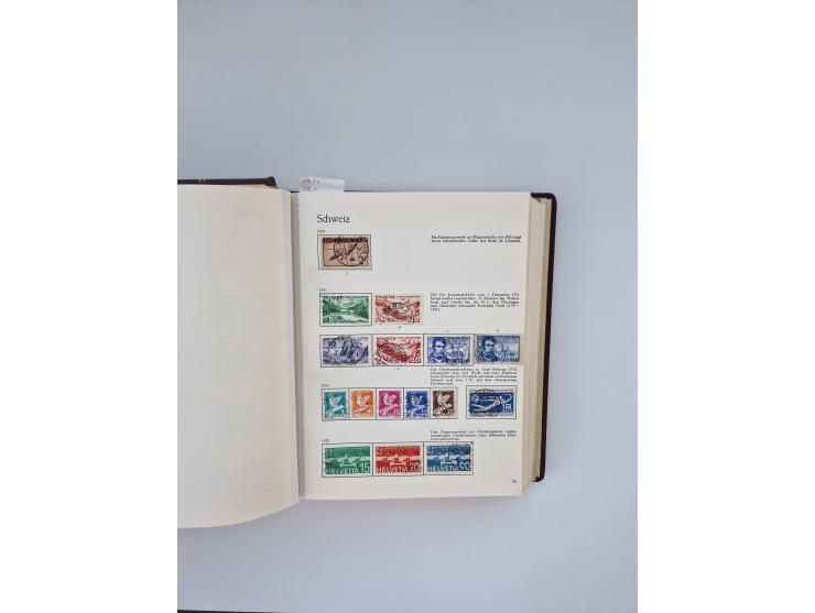 1850/1990, meist gestempelte und teils postfrische Sammlung ab Strubel und Helvetia, dabei u.a. Bl. 2 gestempelt, Bl. 5 postf